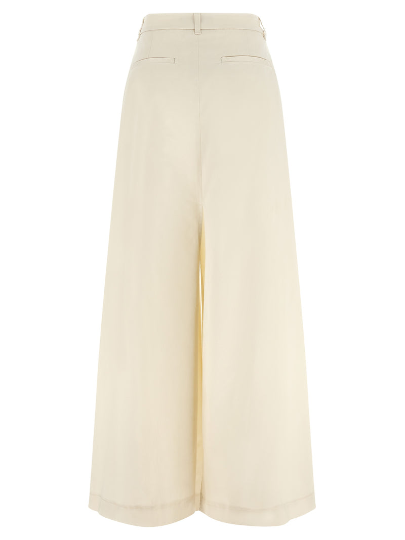 THELATEST Daisy Beige Cotton Mini Skirt
