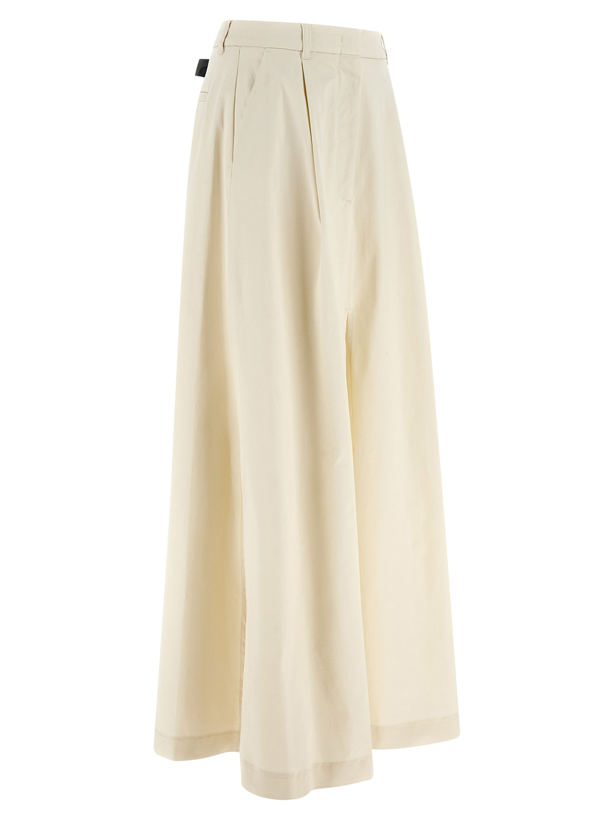 THELATEST Daisy Beige Cotton Mini Skirt
