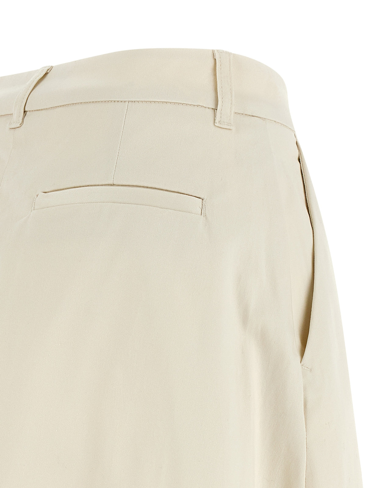THELATEST Daisy Beige Cotton Mini Skirt