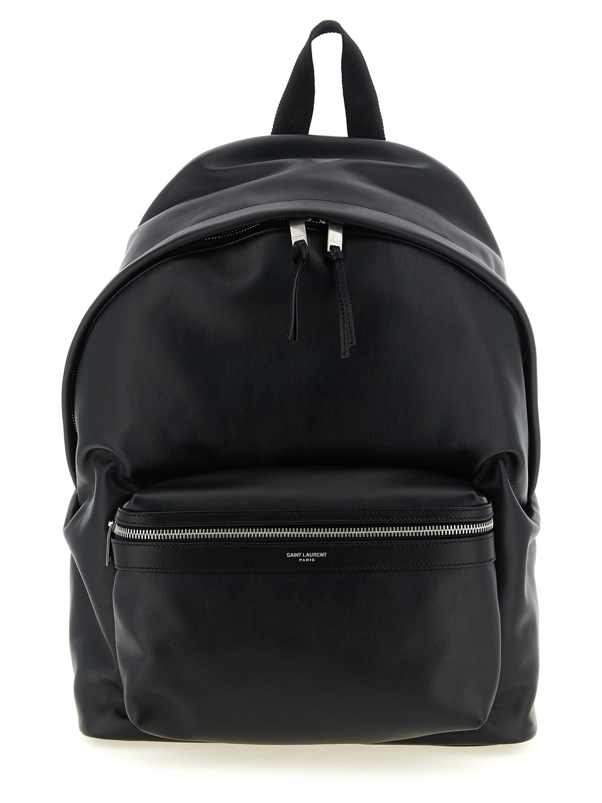 Saint Laurent Black Calfskin Backpack