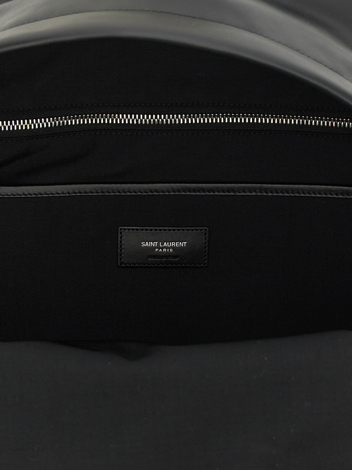 Saint Laurent Black Calfskin Backpack