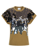 T-shirt en coton marron NUDE