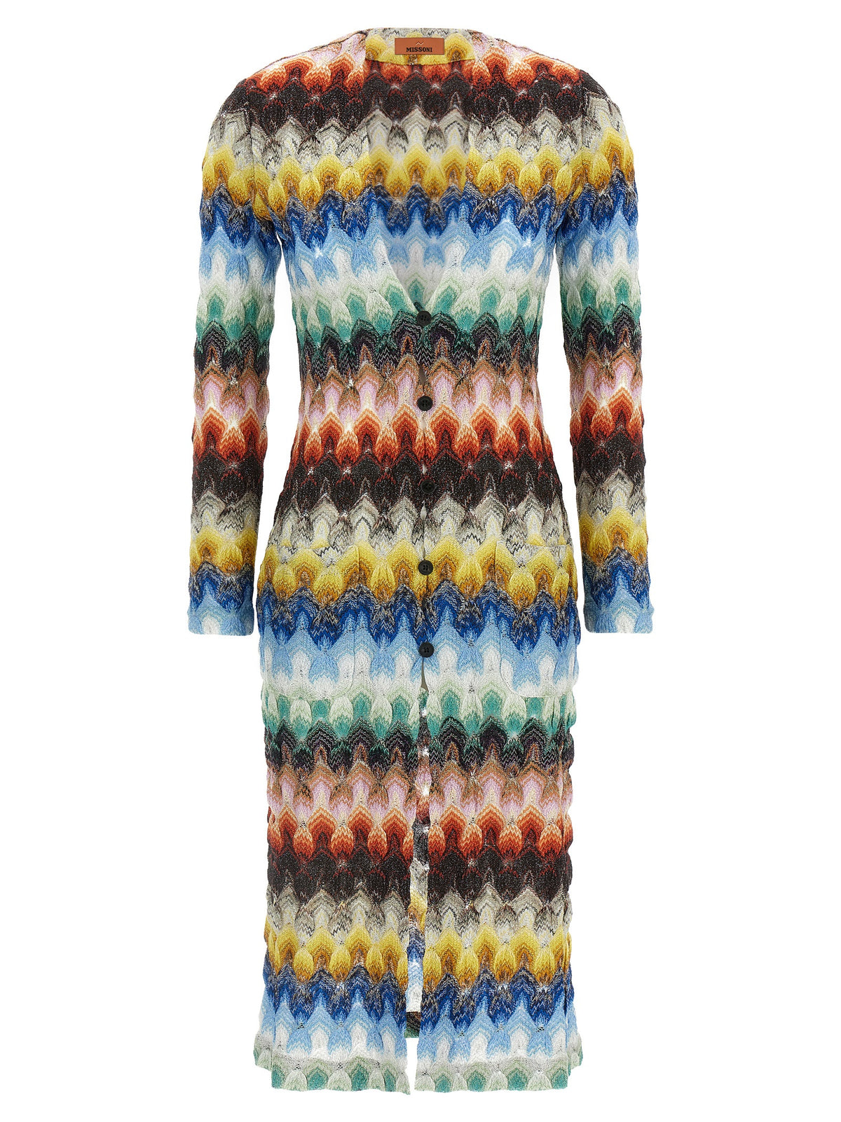 Missoni Multicolor Viscose Cardigan - Luxurious Elegance