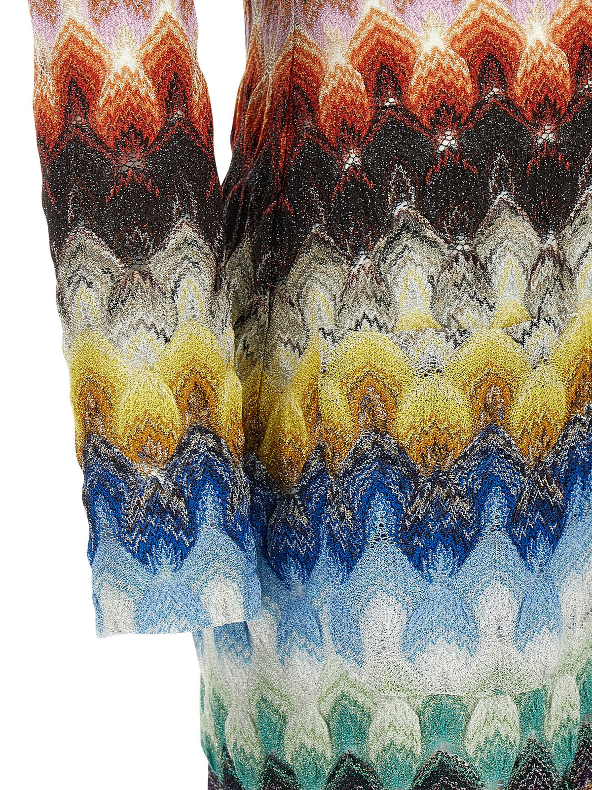 Missoni Multicolor Viscose Cardigan - Luxurious Elegance