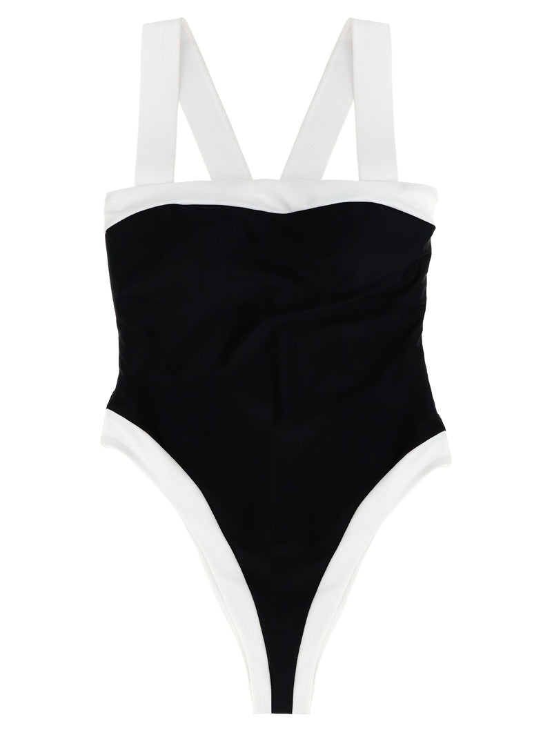 Maillot de bain une pièce bicolore Goldbergh en polyamide recyclé