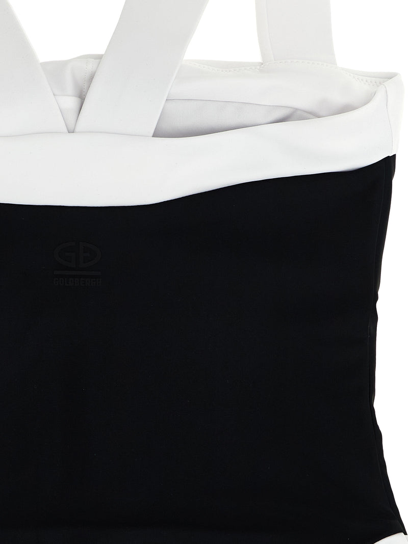 Maillot de bain une pièce bicolore Goldbergh en polyamide recyclé