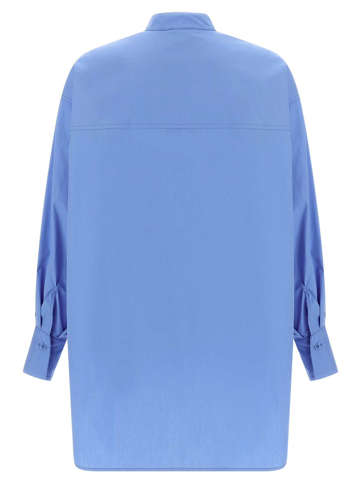 Chemisier bleu en coton NUDE