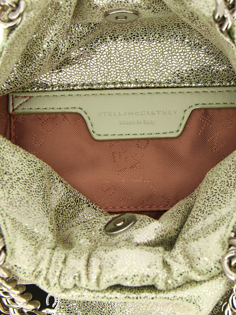 Stella McCartney Falabella Mini Drawstring Bicolor Handbag