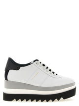 Stella McCartney Gray Polyethylene Wedge Sandals