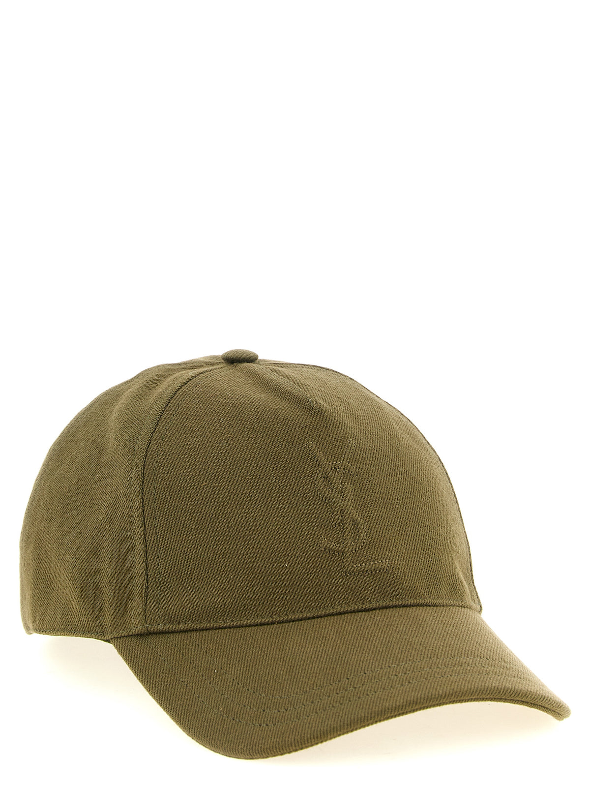 Saint Laurent Bicolor Cotton Cap - Iconic Baseball Hat