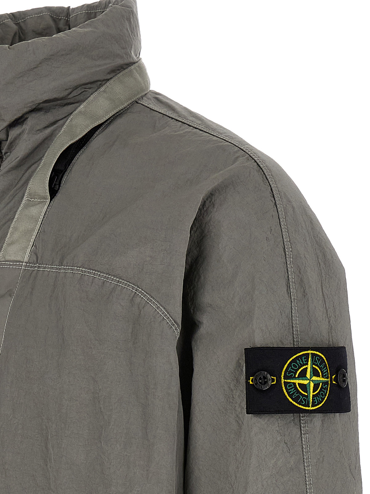 Bomber Stone Island en polyamide gris
