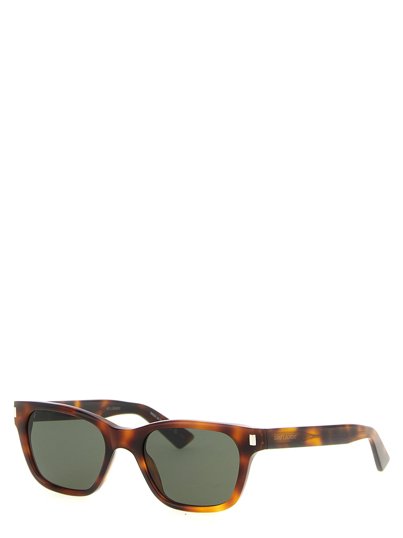 Saint Laurent SL 874 Brown Acetate Sunglasses