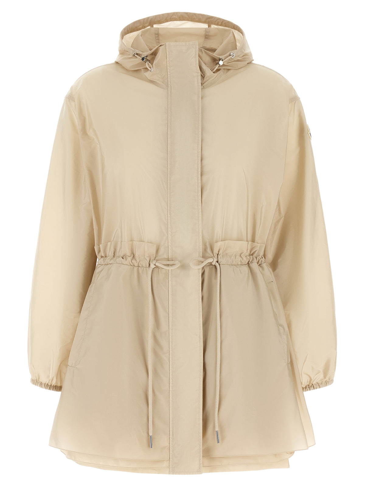 Veste Moncler en polyamide beige
