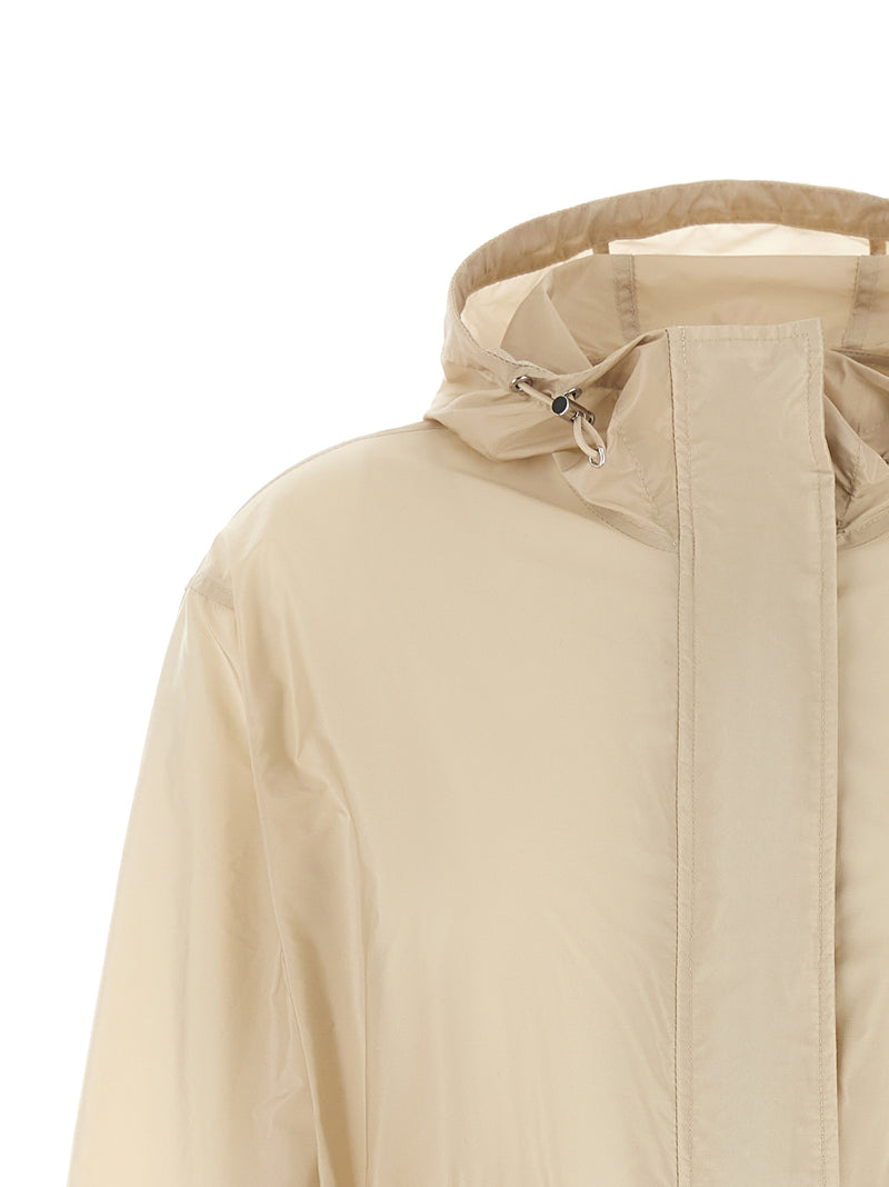 Veste Moncler en polyamide beige