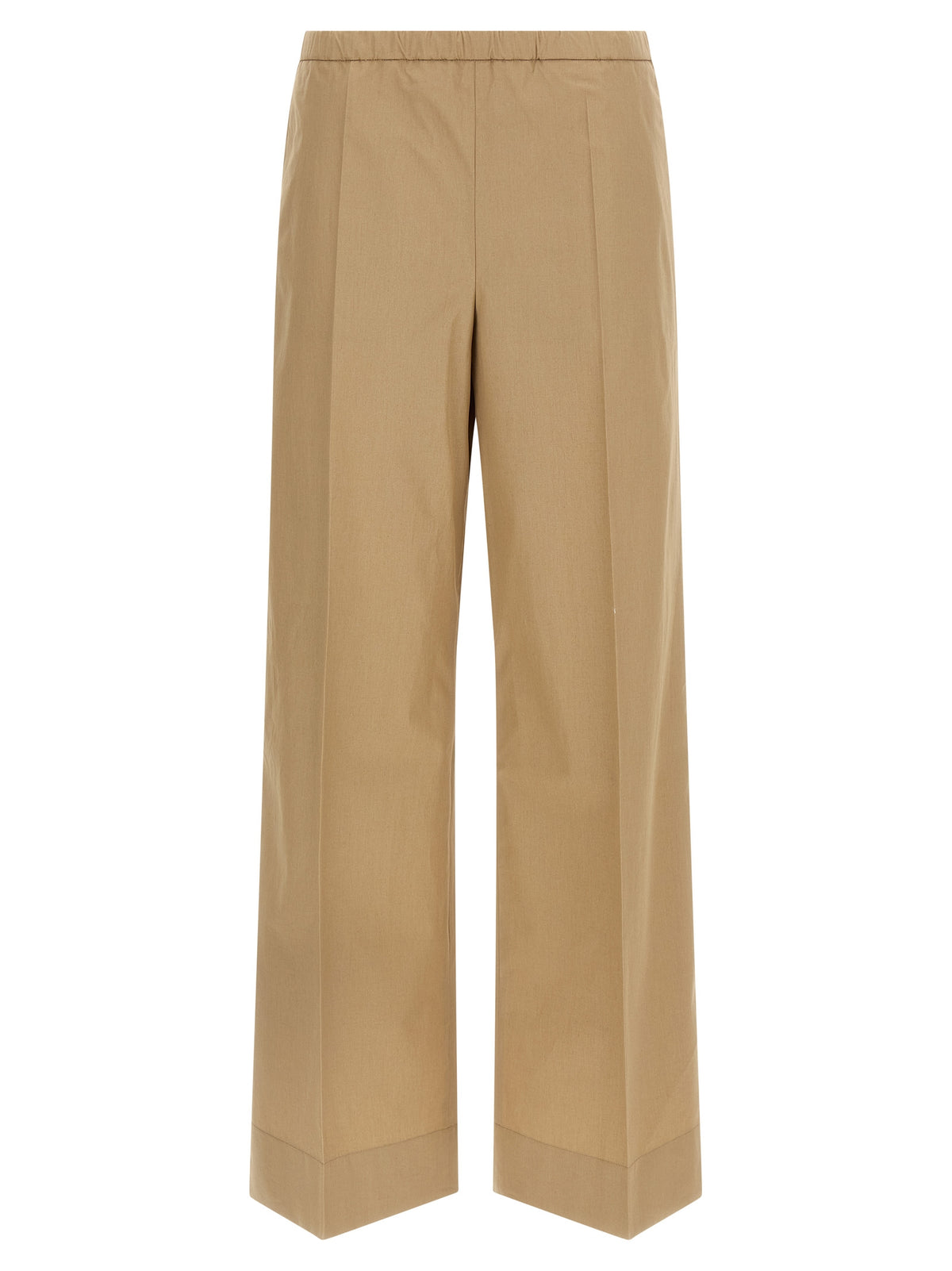 Moncler Beige Cotton Casual Pants - Effortlessly Chic Trousers