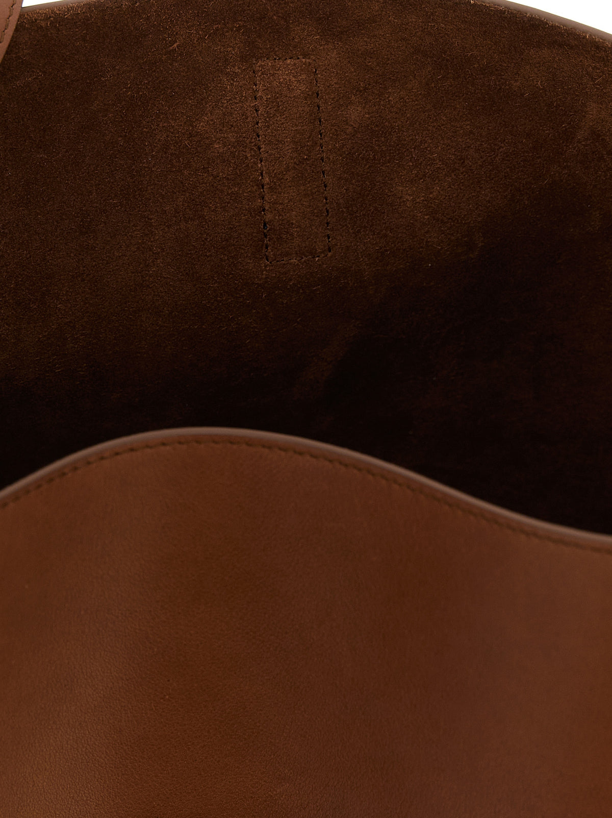 Sac bandoulière Saint Laurent en veau marron