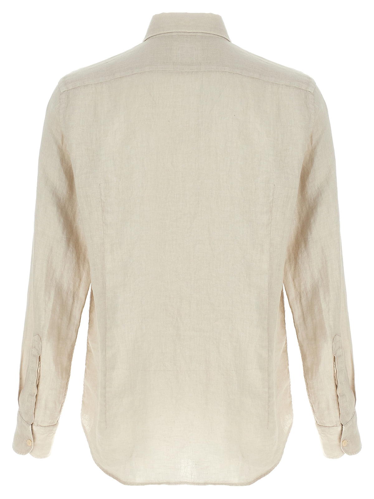 MC2 Saint Barth Beige Linen Blouse