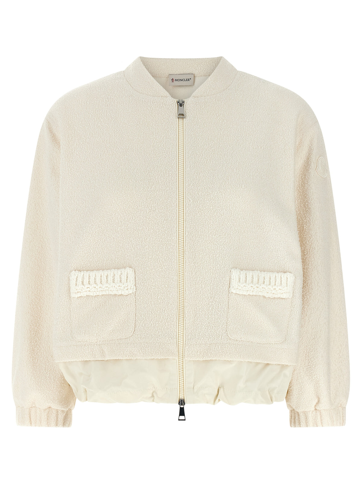 Moncler White Polyester Cardigan
