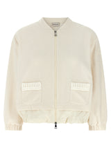 Moncler White Polyester Cardigan