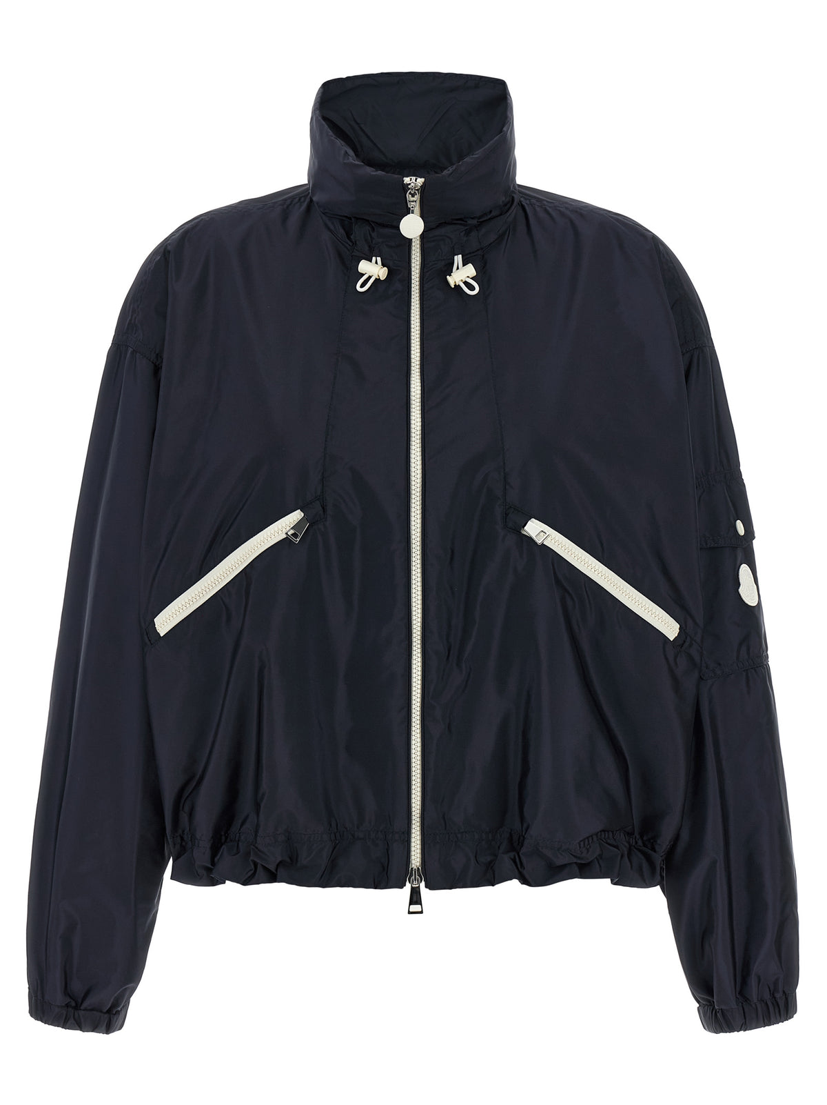 Veste Moncler en polyamide bleu