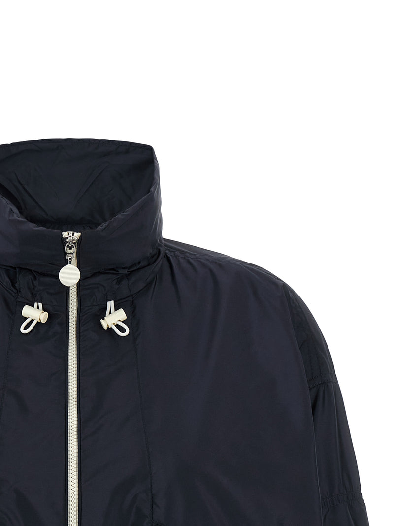 Moncler Blue Polyamide Shell Jacket