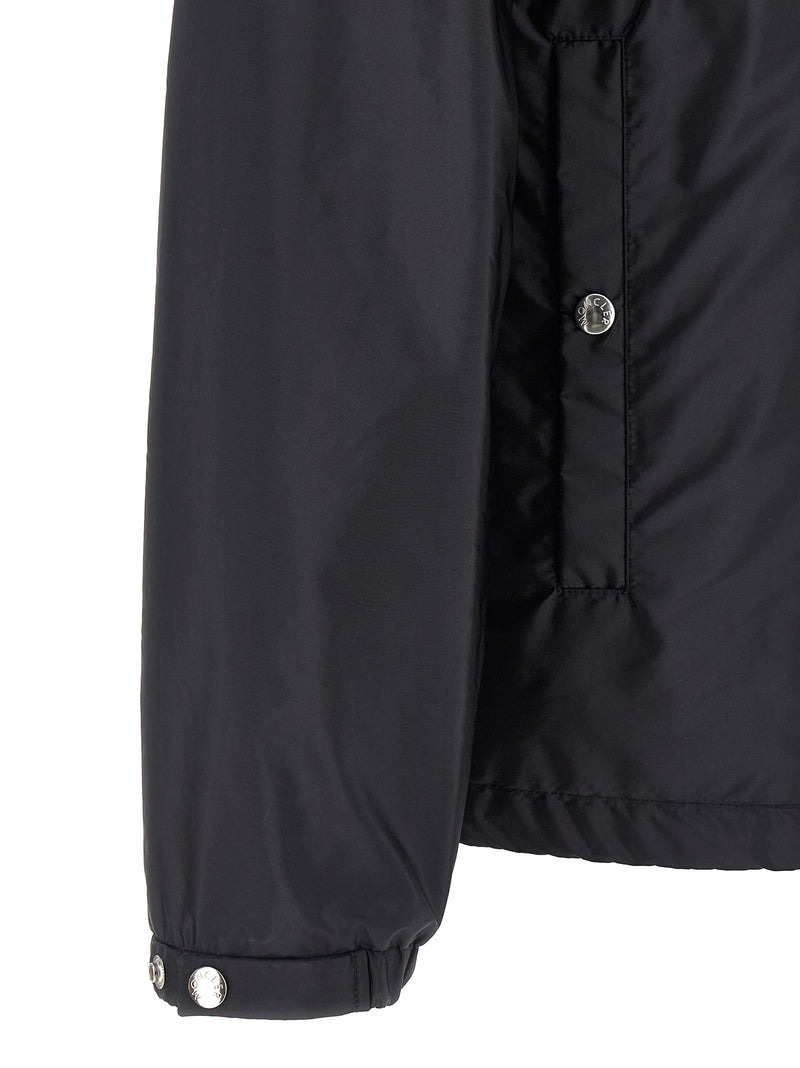 Veste Moncler en polyamide bleu
