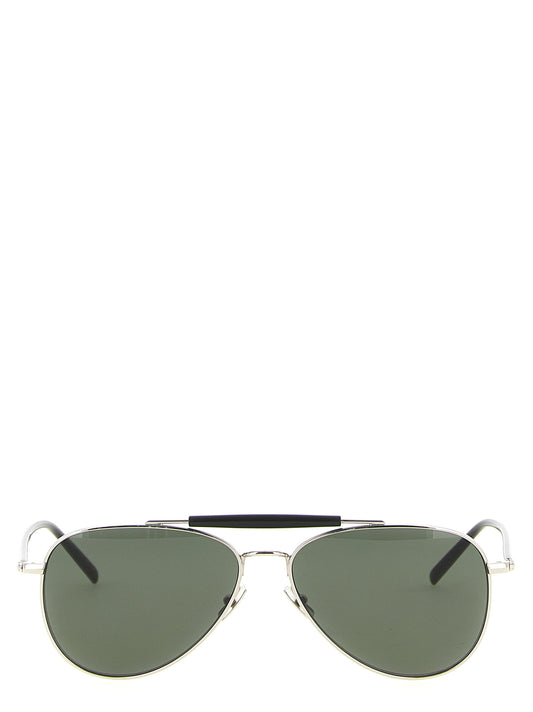 Saint Laurent SL 864 Silver Acetate Sunglasses