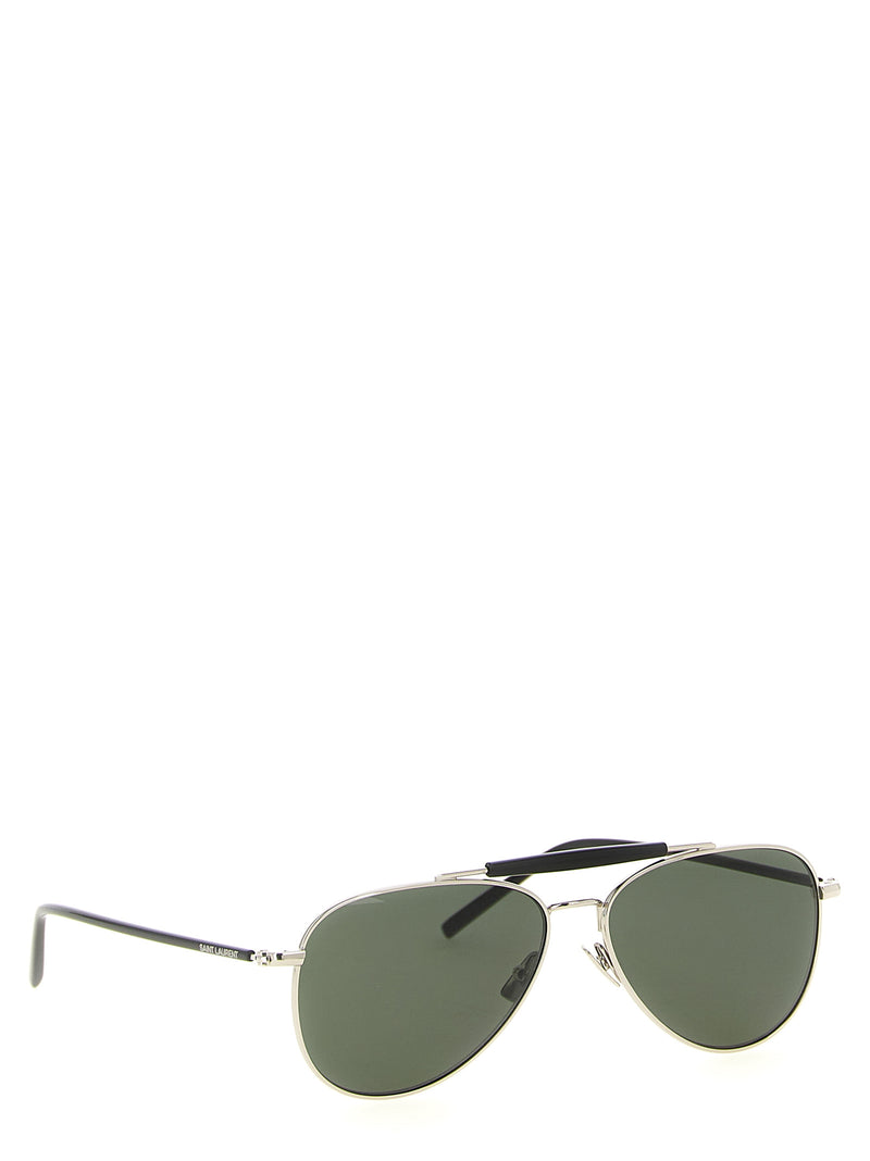 Saint Laurent SL 864 Silver Acetate Sunglasses