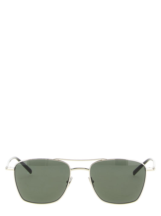 Saint Laurent SL 866 Silver Acetate Sunglasses