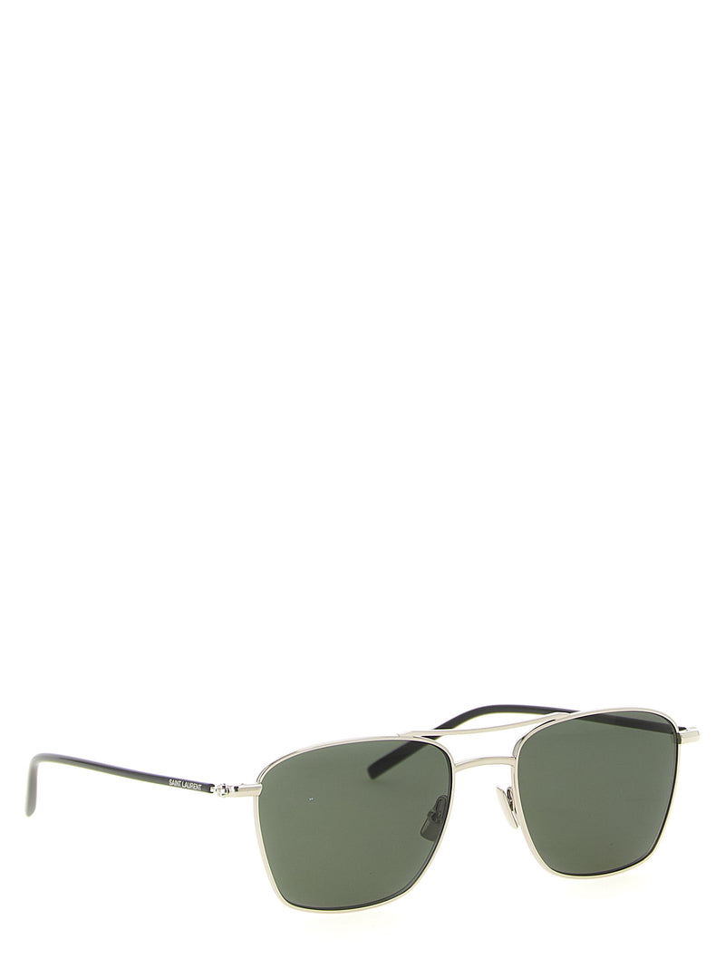 Saint Laurent SL 866 Silver Acetate Sunglasses