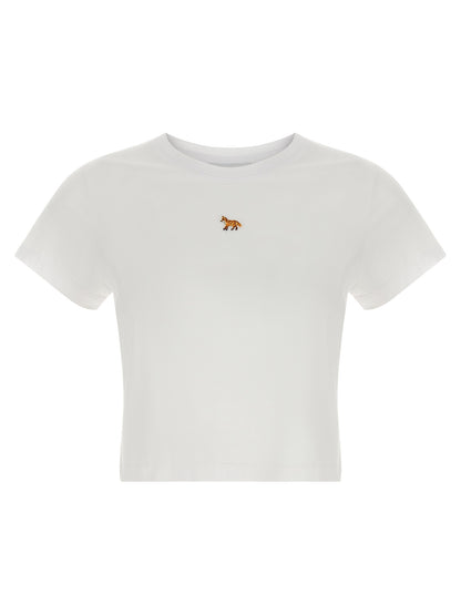 Maison Kitsuné White Cotton T-Shirt