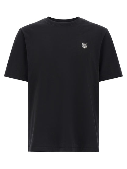 Maison Kitsuné Black Cotton T-Shirt