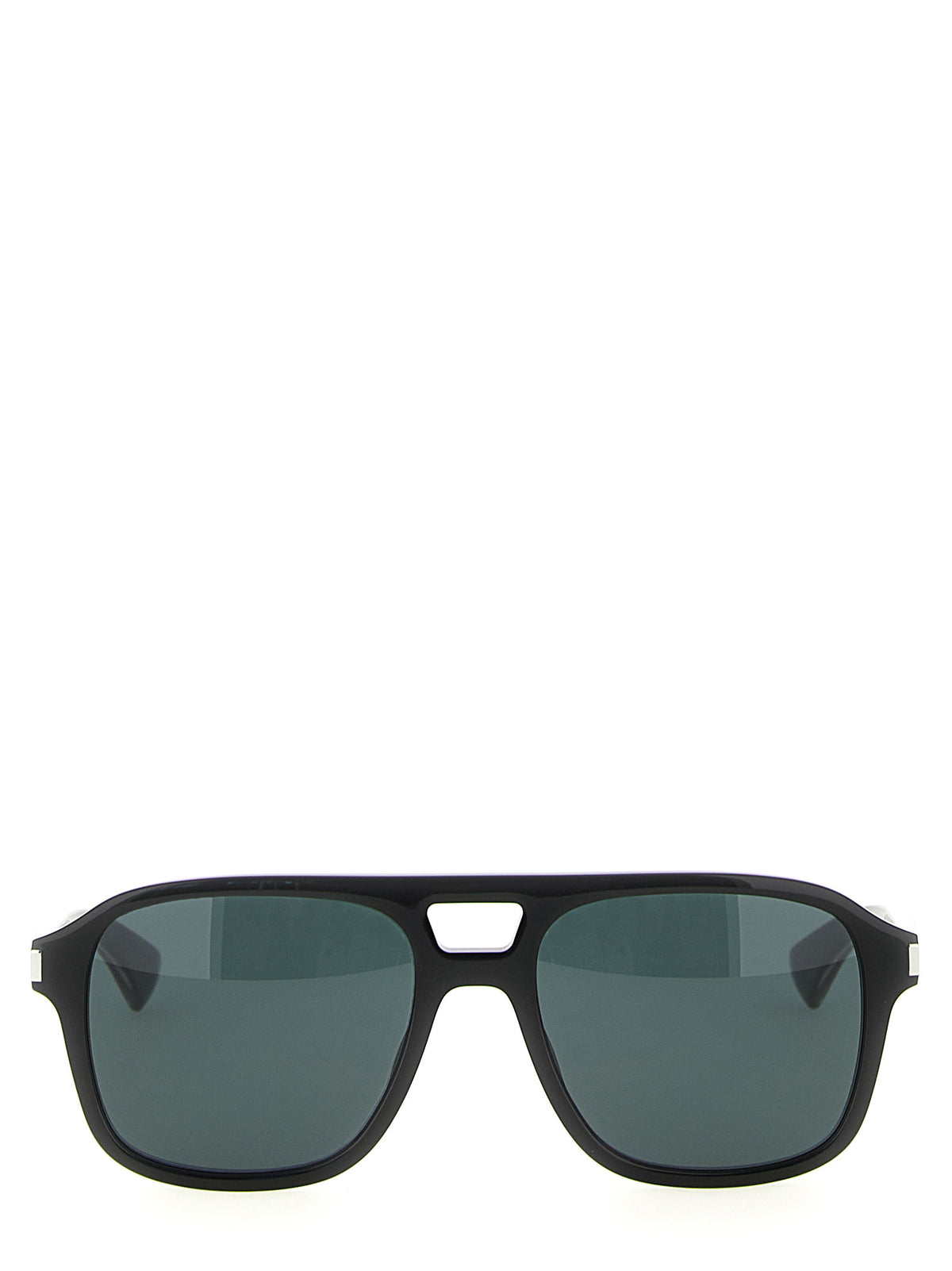 Lunettes de soleil Saint Laurent en acétate noir
