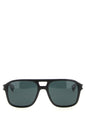 Saint Laurent Black Acetate Sunglasses