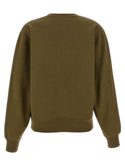 Saint Laurent Bicolor Cotton Sweatshirt