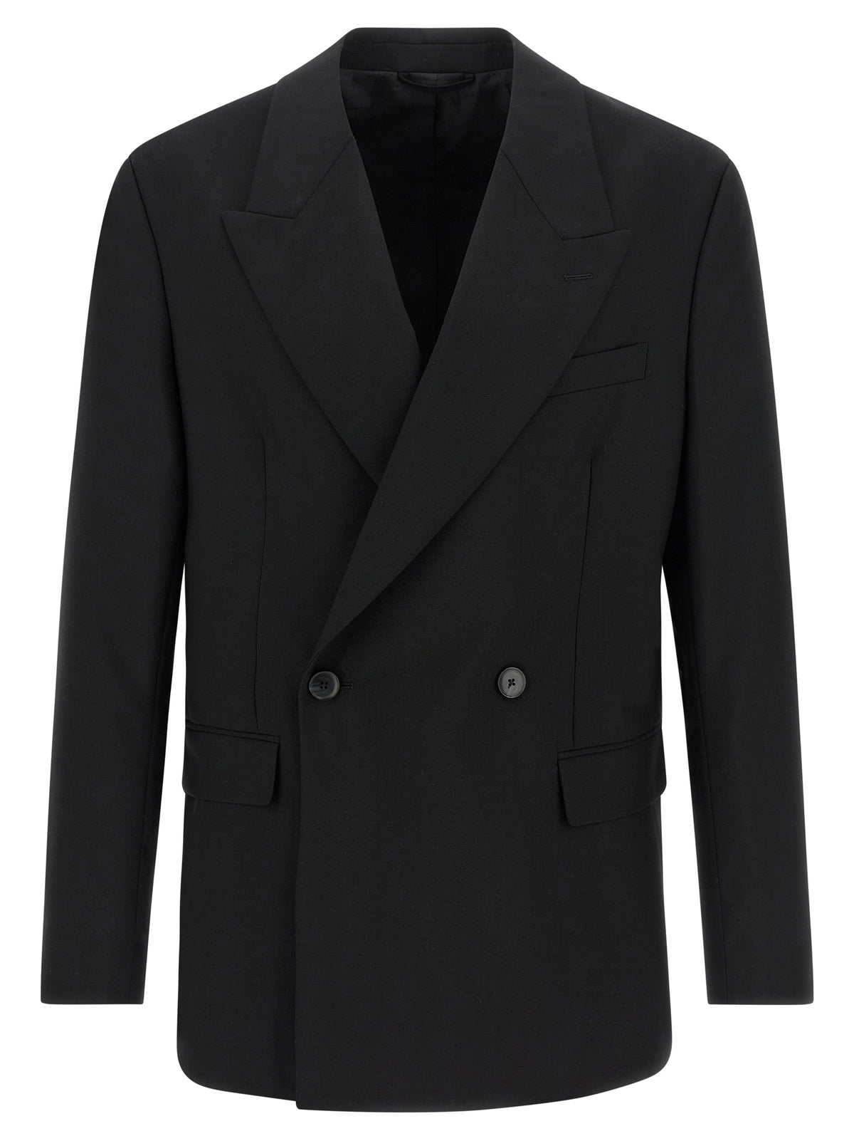 MFPEN Blazer en laine noire