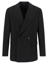 MFPEN Blazer en laine noire