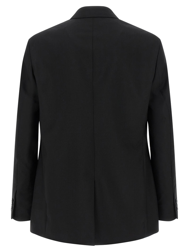 MFPEN Blazer en laine noire