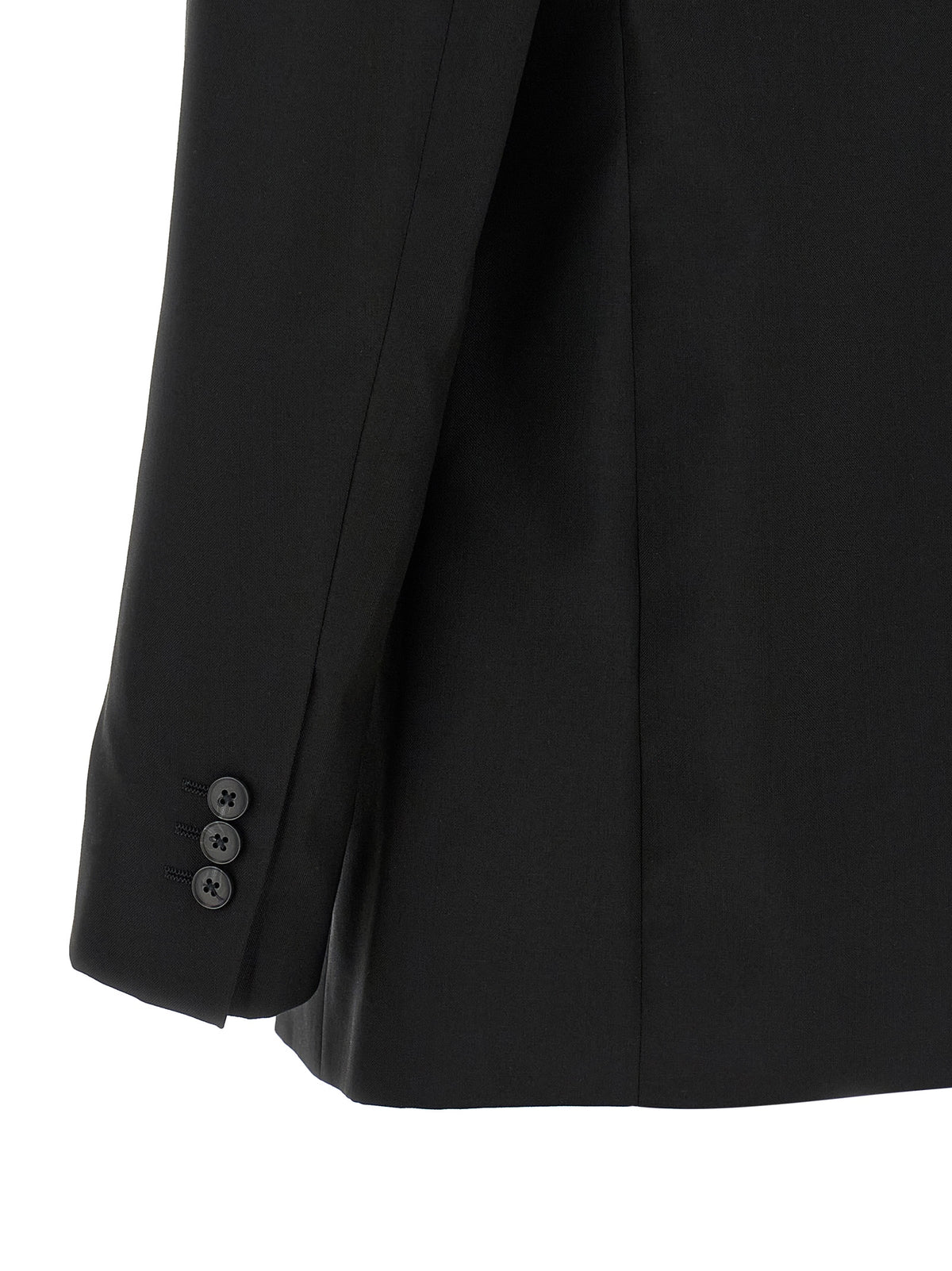 MFPEN Blazer en laine noire