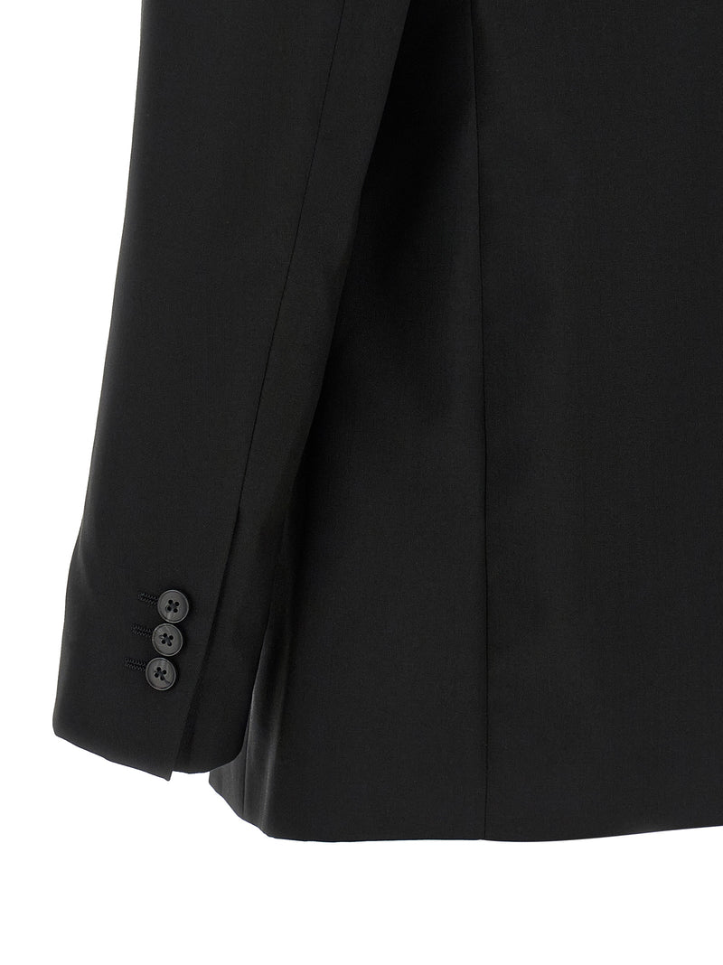 MFPEN Blazer en laine noire
