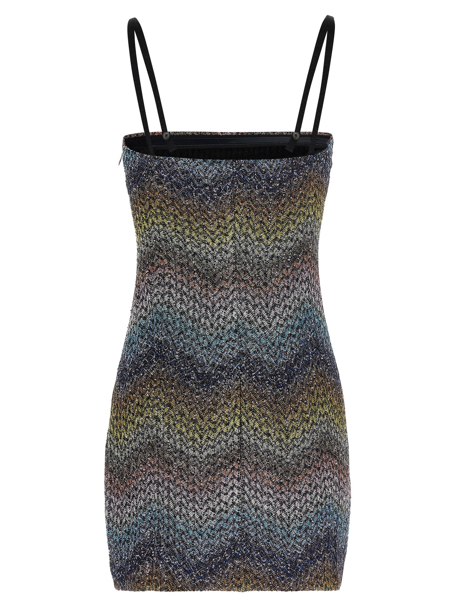 Missoni Multicolor Viscose Short Dress