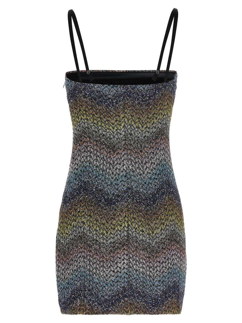 Missoni Caperdoni Multicolor Viscose Short Dress