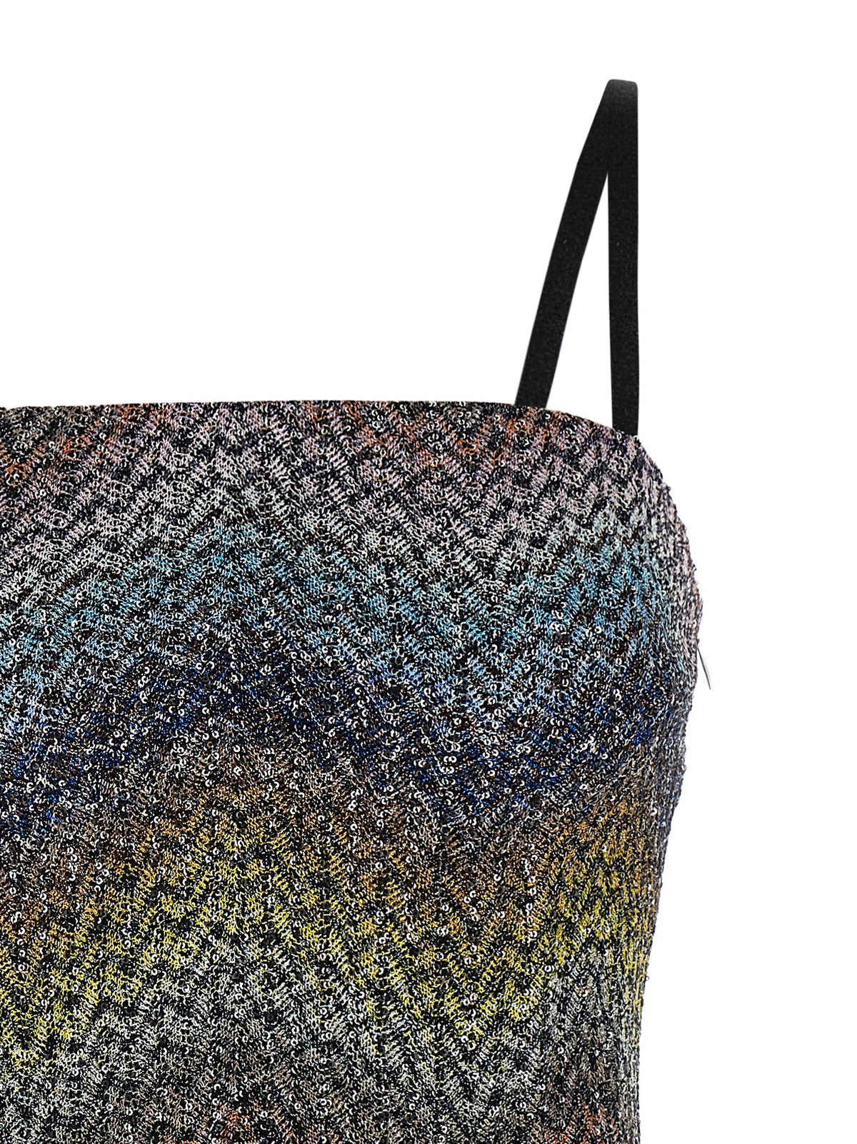Robe courte Missoni en viscose multicolore