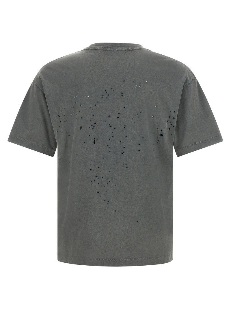 SATISFY Gray Organic Cotton T-Shirt - MothTech™ Innovation