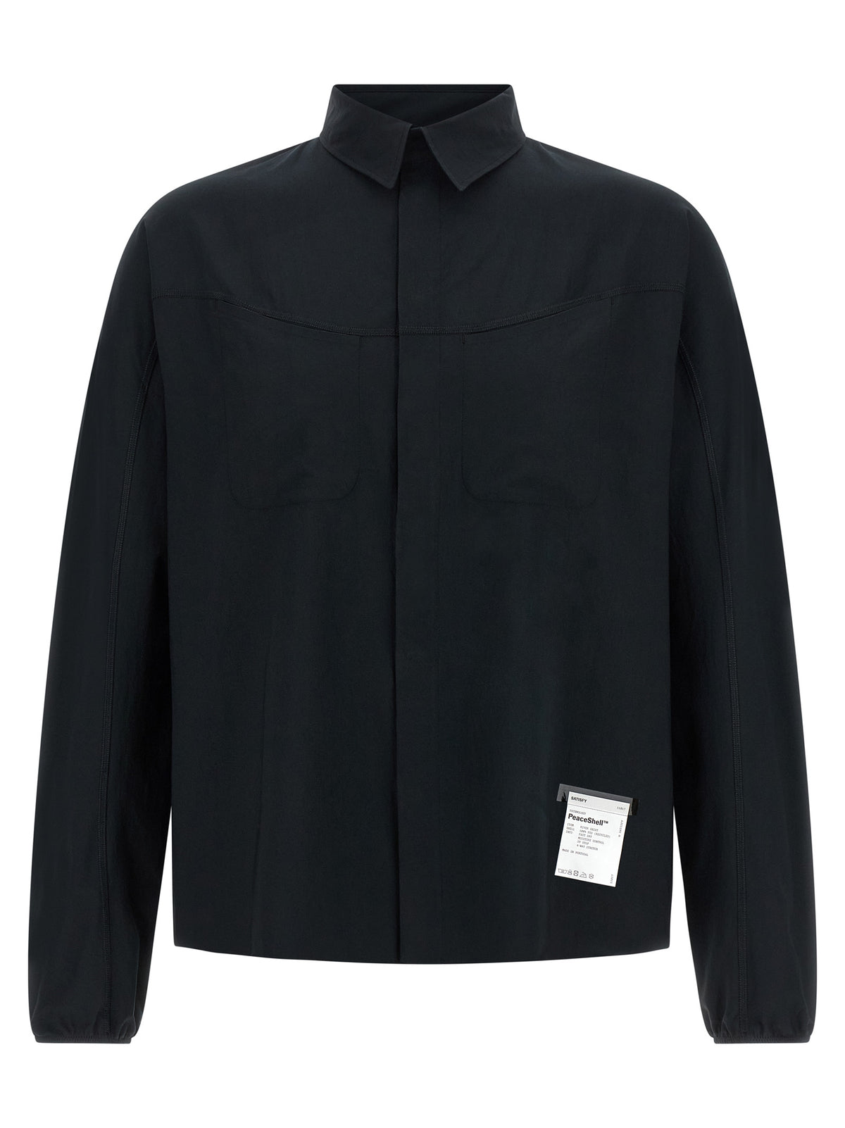 SATISFY PeaceShell™ River Black Polyester Blouse