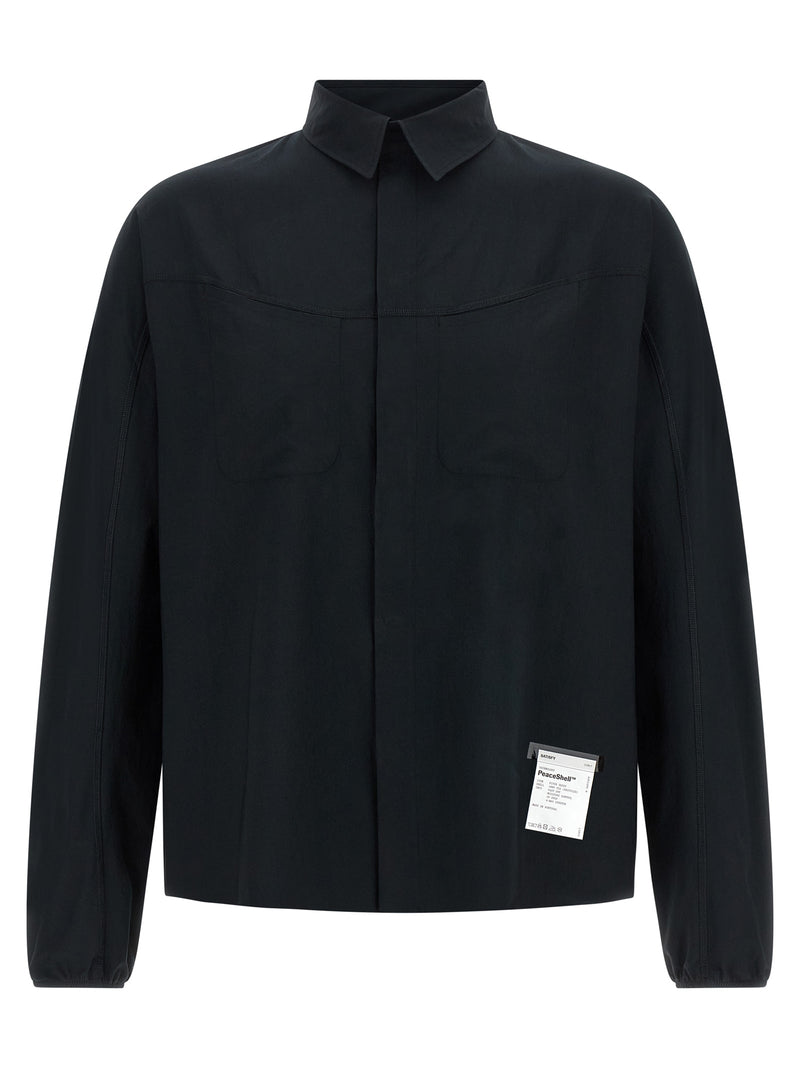 SATISFY PeaceShell™ River Black Polyester Blouse