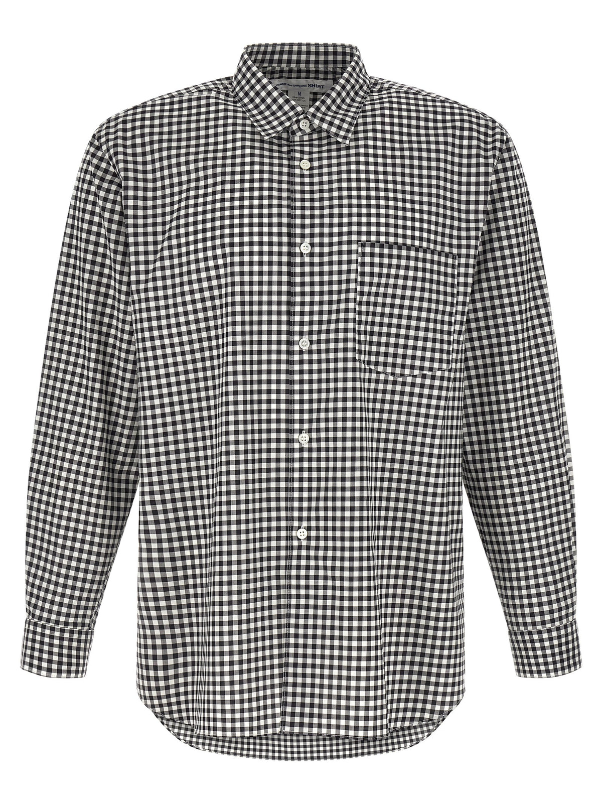 Comme Des Garçons Black Cotton Blouse - Modern Elegance