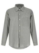 MFPEN Bicolor Cotton Blouse - Executive Shirt in Green