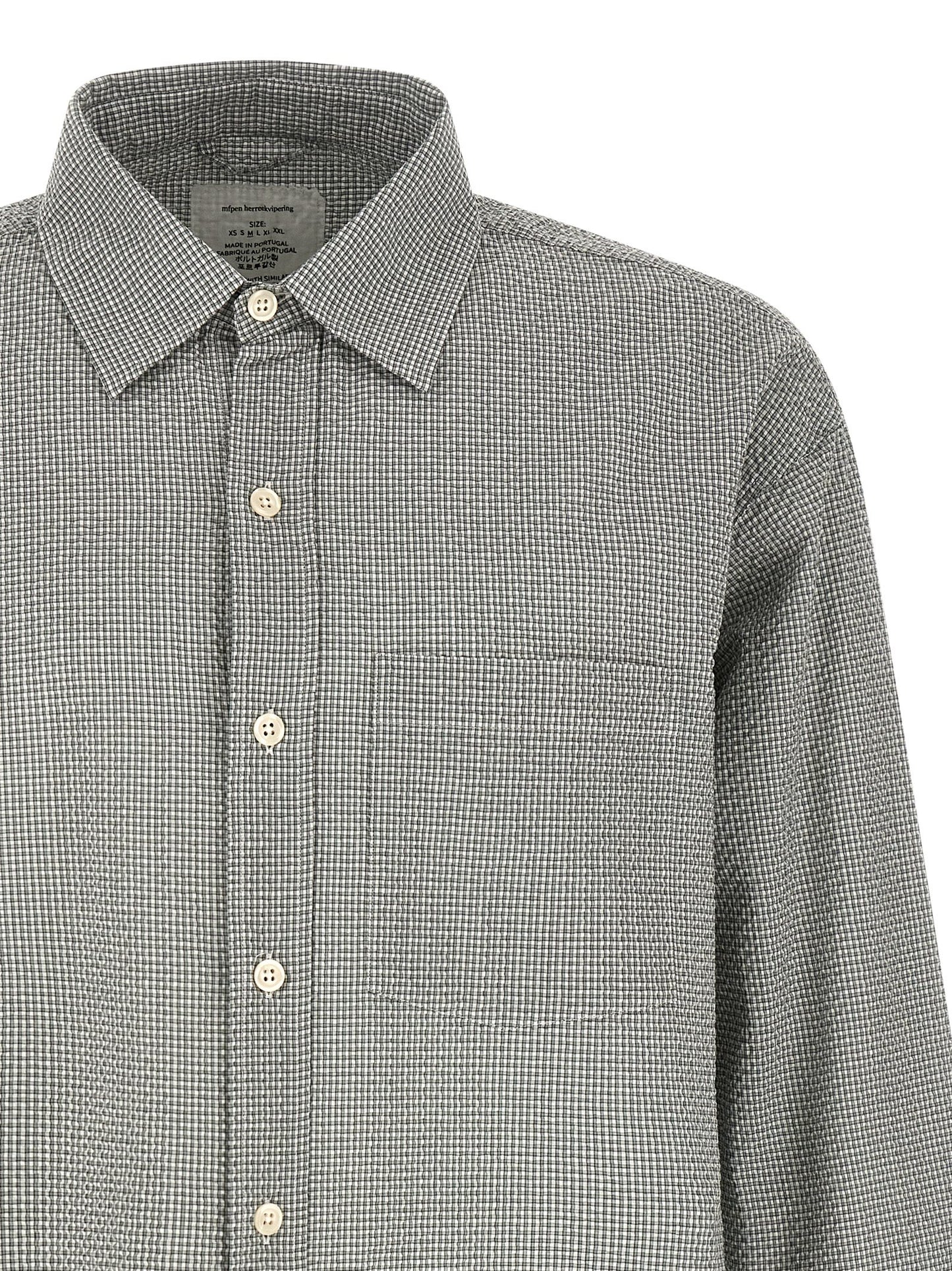 MFPEN Bicolor Cotton Blouse