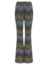 Missoni Multicolor Viscose Flared Pants